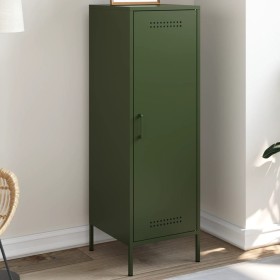 Olivgrüner Stahlschrank 36x39x113 cm von , Sideboards - Ref: Foro24-843010, Preis: 102,15 €, Rabatt: %
