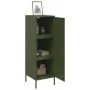 Olivgrüner Stahlschrank 36x39x113 cm von , Sideboards - Ref: Foro24-843010, Preis: 99,68 €, Rabatt: %
