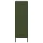Olivgrüner Stahlschrank 36x39x113 cm von , Sideboards - Ref: Foro24-843010, Preis: 99,68 €, Rabatt: %