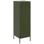 Aparador de acero verde oliva 36x39x113 cm de , Aparadores - Ref: Foro24-843010, Precio: 99,64 €, Descuento: %