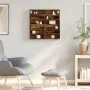 Rauchige Eichenholz-Ingenieurvitrine 60x8,5x58 cm von , Regale und Regale - Ref: Foro24-847965, Preis: 37,64 €, Rabatt: %