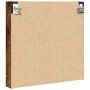 Rauchige Eichenholz-Ingenieurvitrine 60x8,5x58 cm von , Regale und Regale - Ref: Foro24-847965, Preis: 37,64 €, Rabatt: %