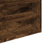Vitrina de madera de ingeniería roble ahumado 60x8,5x58 cm by , Shelves and shelves - Ref: Foro24-847965, Price: 38,27 €, Dis...