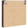 Ingenieurholz-Vitrine in Eichenbraun 60x8,5x58 cm von , Regale und Regale - Ref: Foro24-847967, Preis: 44,56 €, Rabatt: %