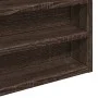 Ingenieurholz-Vitrine in Eichenbraun 60x8,5x58 cm von , Regale und Regale - Ref: Foro24-847967, Preis: 44,56 €, Rabatt: %
