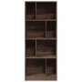 Estantería madera de ingeniería marrón roble 57x28,5x141 cm by , Bookcases and shelves - Ref: Foro24-848002, Price: 82,75 €, ...