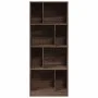 Ingenieurholzregal in Eichenbraun 57x28,5x141 cm von , Bücherregale und Regale - Ref: Foro24-848002, Preis: 81,45 €, Rabatt: %
