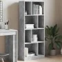Estantería madera de ingeniería gris hormigón 57x28,5x141 cm de , Librerías y estanterías - Ref: Foro24-847999, Precio: 80,30...