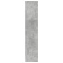 Estantería madera de ingeniería gris hormigón 57x28,5x141 cm by , Bookcases and shelves - Ref: Foro24-847999, Price: 81,58 €,...