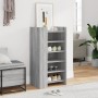 Mueble zapatero madera de ingeniería gris Sonoma 52x37,5x100 cm by , Shoe racks and shoe organizers - Ref: Foro24-848449, Pri...