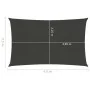 Sail awning anthracite gray HDPE 160 g/m² 2.5x4.5 m by vidaXL, Umbrellas - Ref: Foro24-311070, Price: 31,70 €, Discount: %