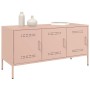 Mueble de TV de acero rosa 100,5x39x50,5 cm von , TV-Möbel - Ref: Foro24-842947, Preis: 99,63 €, Rabatt: %