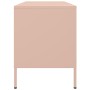 Mueble de TV de acero rosa 100,5x39x50,5 cm von , TV-Möbel - Ref: Foro24-842947, Preis: 99,63 €, Rabatt: %