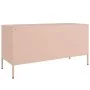 Mueble de TV de acero rosa 100,5x39x50,5 cm von , TV-Möbel - Ref: Foro24-842947, Preis: 98,53 €, Rabatt: %