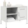 Mueble de TV de acero blanco 68x39x50,5 cm von , TV-Möbel - Ref: Foro24-843004, Preis: 74,77 €, Rabatt: %
