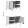 Mueble de TV de acero blanco 68x39x50,5 cm von , TV-Möbel - Ref: Foro24-843004, Preis: 74,77 €, Rabatt: %