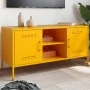 Mueble de TV de acero amarillo mostaza 100,5x39x50,5 cm von , TV-Möbel - Ref: Foro24-842991, Preis: 98,54 €, Rabatt: %