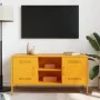 Mueble de TV de acero amarillo mostaza 100,5x39x50,5 cm von , TV-Möbel - Ref: Foro24-842991, Preis: 98,54 €, Rabatt: %