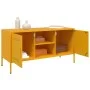 Mueble de TV de acero amarillo mostaza 100,5x39x50,5 cm von , TV-Möbel - Ref: Foro24-842991, Preis: 98,54 €, Rabatt: %