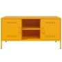 Mueble de TV de acero amarillo mostaza 100,5x39x50,5 cm von , TV-Möbel - Ref: Foro24-842991, Preis: 99,63 €, Rabatt: %