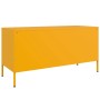Mueble de TV de acero amarillo mostaza 100,5x39x50,5 cm von , TV-Möbel - Ref: Foro24-842991, Preis: 99,63 €, Rabatt: %