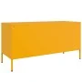 Mueble de TV de acero amarillo mostaza 100,5x39x50,5 cm von , TV-Möbel - Ref: Foro24-842991, Preis: 98,54 €, Rabatt: %