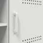 Mueble de TV de acero blanco 100,5x39x50,5 cm von , TV-Möbel - Ref: Foro24-842993, Preis: 98,22 €, Rabatt: %