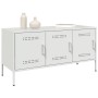 Mueble de TV de acero blanco 100,5x39x50,5 cm von , TV-Möbel - Ref: Foro24-842951, Preis: 99,89 €, Rabatt: %