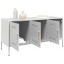 Mueble de TV de acero blanco 100,5x39x50,5 cm von , TV-Möbel - Ref: Foro24-842951, Preis: 99,89 €, Rabatt: %