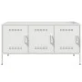 Mueble de TV de acero blanco 100,5x39x50,5 cm de , Muebles TV - Ref: Foro24-842951, Precio: 98,76 €, Descuento: %