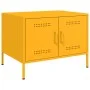Mesa de centro acero amarillo mostaza 68x50x50,5 cm by , Coffee table - Ref: Foro24-843033, Price: 76,02 €, Discount: %