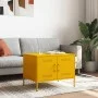 Mesa de centro acero amarillo mostaza 68x50x50,5 cm by , Coffee table - Ref: Foro24-843033, Price: 76,02 €, Discount: %