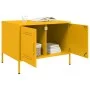 Mesa de centro acero amarillo mostaza 68x50x50,5 cm by , Coffee table - Ref: Foro24-843033, Price: 76,02 €, Discount: %