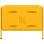 Mesa de centro acero amarillo mostaza 68x50x50,5 cm by , Coffee table - Ref: Foro24-843033, Price: 76,02 €, Discount: %