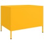 Mesa de centro acero amarillo mostaza 68x50x50,5 cm by , Coffee table - Ref: Foro24-843033, Price: 90,44 €, Discount: %