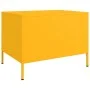 Mesa de centro acero amarillo mostaza 68x50x50,5 cm by , Coffee table - Ref: Foro24-843033, Price: 76,02 €, Discount: %