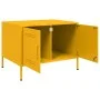 Mesa de centro acero amarillo mostaza 68x50x50,5 cm by , Coffee table - Ref: Foro24-843033, Price: 76,02 €, Discount: %