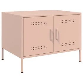 Mesa de centro acero rosa 68x50x50,5 cm by , Coffee table - Ref: Foro24-843031, Price: 89,42 €, Discount: %