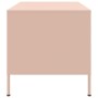 Mesa de centro acero rosa 68x50x50,5 cm de , Mesas de centro - Ref: Foro24-843031, Precio: 90,37 €, Descuento: %