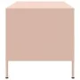 Mesa de centro acero rosa 68x50x50,5 cm de , Mesas de centro - Ref: Foro24-843031, Precio: 76,02 €, Descuento: %