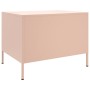 Mesa de centro acero rosa 68x50x50,5 cm de , Mesas de centro - Ref: Foro24-843031, Precio: 90,37 €, Descuento: %