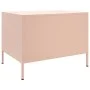 Mesa de centro acero rosa 68x50x50,5 cm de , Mesas de centro - Ref: Foro24-843031, Precio: 76,02 €, Descuento: %