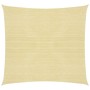 Beige HDPE sail awning 160 g/m² 3x3 m by vidaXL, Umbrellas - Ref: Foro24-311109, Price: 24,87 €, Discount: %
