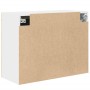 Armario colgante cristal y aglomerado roble sonoma 80x31x60 cm von , Küchenschränke - Ref: Foro24-849624, Preis: 63,32 €, Rab...