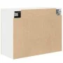 Armario colgante cristal y aglomerado roble sonoma 80x31x60 cm by , Kitchen cabinets - Ref: Foro24-849624, Price: 62,33 €, Di...