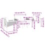Juego de muebles de jardín con cojines 5 piezas acero negro von , Gartensets - Ref: Foro24-3283636, Preis: 455,43 €, Rabatt: %
