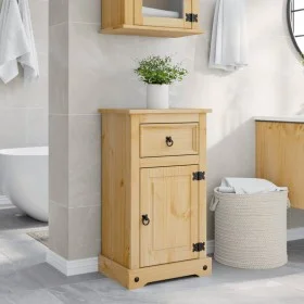 Armario de baño Corona madera maciza de pino 45x33x80 cm de , Muebles de baño - Ref: Foro24-4013400, Precio: 84,70 €, Descuen...