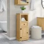 Armario de baño Corona madera maciza de pino 45x33x110 cm de , Muebles de baño - Ref: Foro24-4013402, Precio: 105,95 €, Descu...