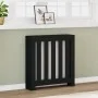 Heizkörperverkleidung aus schwarzem Ingenieurholz 78x20x82 cm von , Zubehör für Heizkörper - Ref: Foro24-852727, Preis: 51,30...