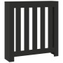 Heizkörperverkleidung aus schwarzem Ingenieurholz 78x20x82 cm von , Zubehör für Heizkörper - Ref: Foro24-852727, Preis: 50,09...